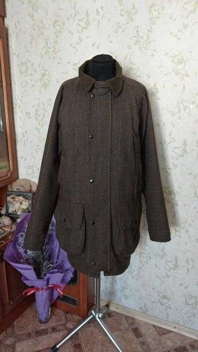 Мужской HOGGS OF FIFE Пальто Коричневый Твид 44