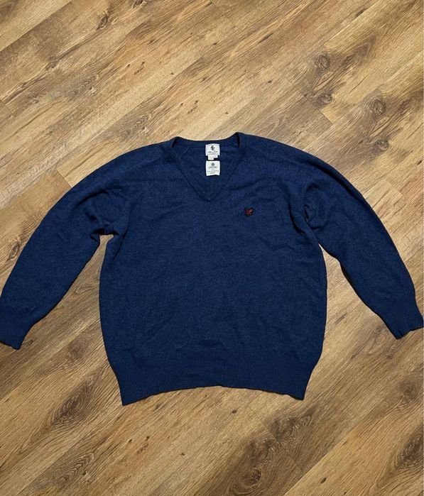 Men Lyle Scott Sweater Navy 42
