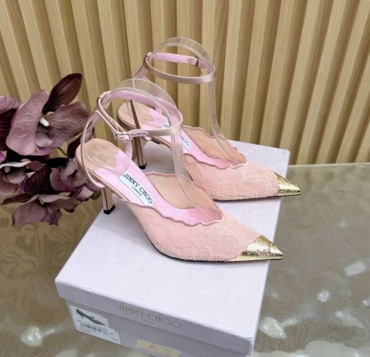 Women Jimmy Choo Heels Pink 36