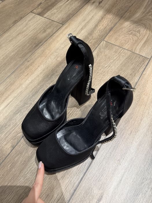 Женские Туфли Чёрные 39.5