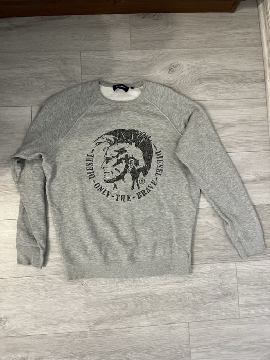 Herren Diesel Pullover Grau 40