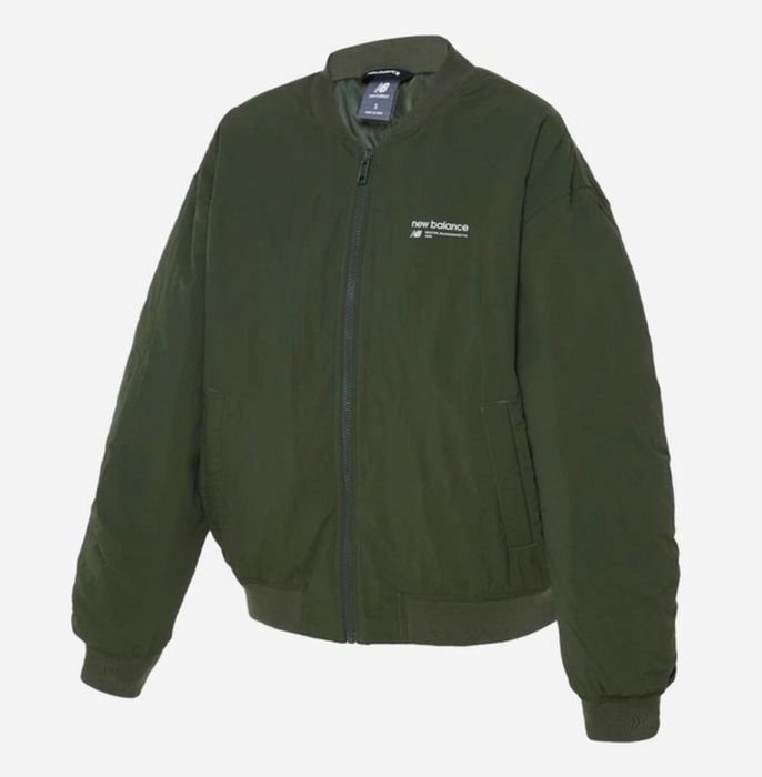 Мужской New Balance Бомбер Зелёный