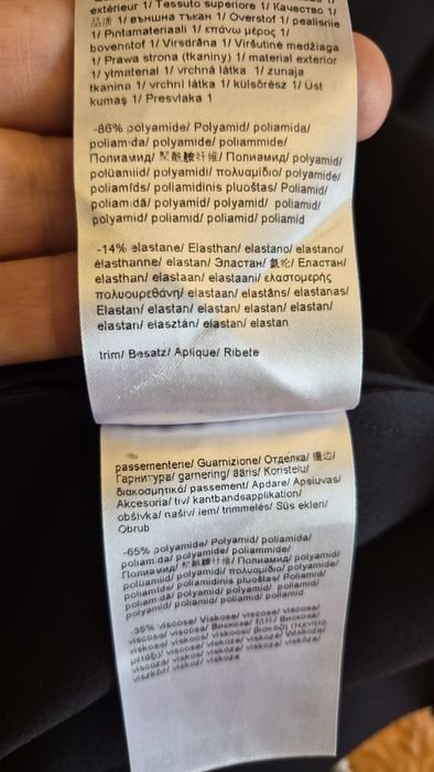 Damen Escada Kleid Schwarz 42