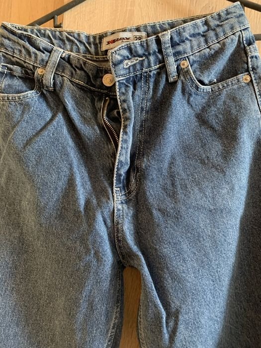 Женские Джинсы Тёмно-синие 36