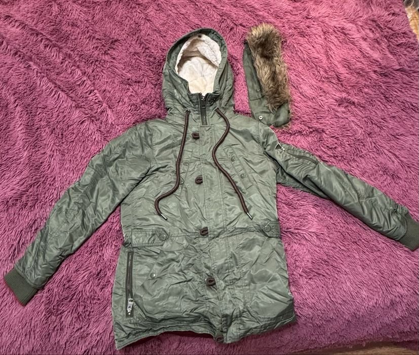 Femme Reserved Parka Verte 36