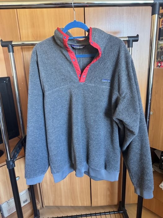 Men Patagonia Sweater Grey 42