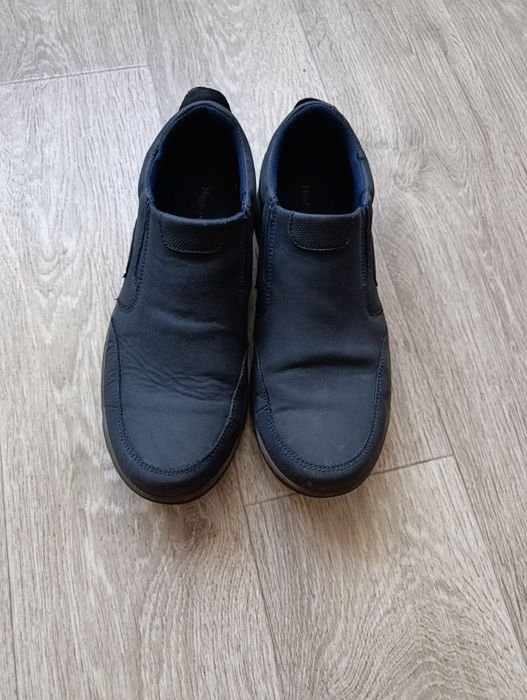 Uomo Heels Blu Navy Nubuck 43