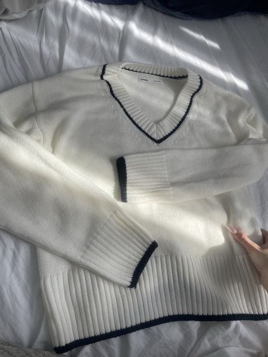 Женский Свитер Белый Другой Материал 34