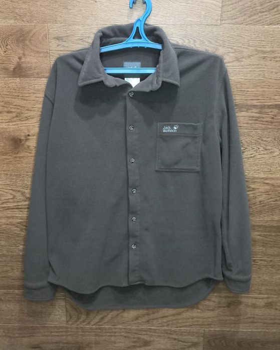 Мужская Jack Wolfskin Сорочка Хаки Другой материал