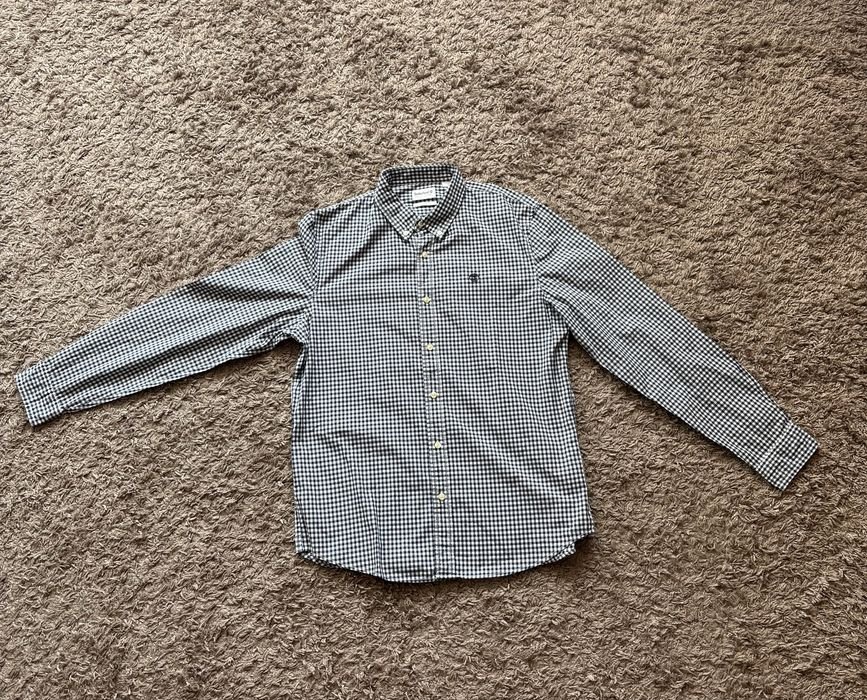 Uomo Timberland Camicia Nera Cotone 40