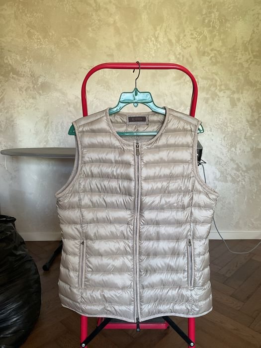 Men Peserico Vest Beige 38