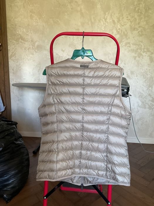 Herren Peserico Weste Beige 38