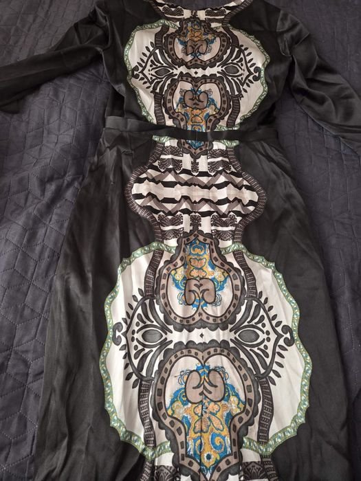 Женский Etro Платье Різнокольоровий Шовк 36