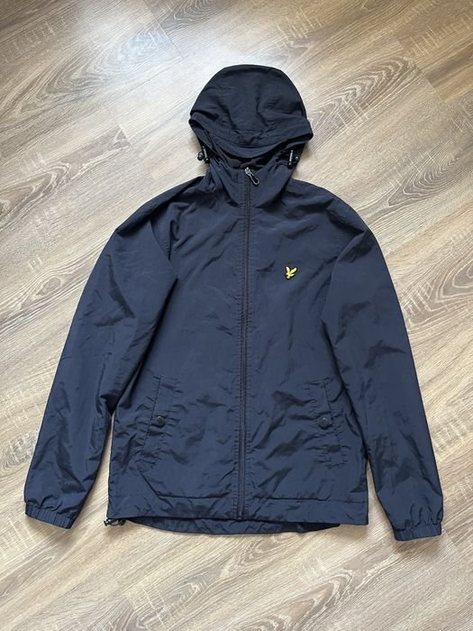 Мужской Lyle & Scott Ветровка Чёрный Нейлон 36