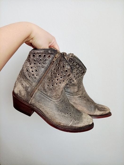 Donna ASH Stivali Neri Pelle 37