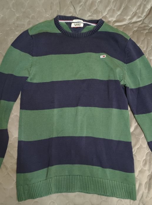 Homme Tommy Jeans Pull Multicolore Coton 36