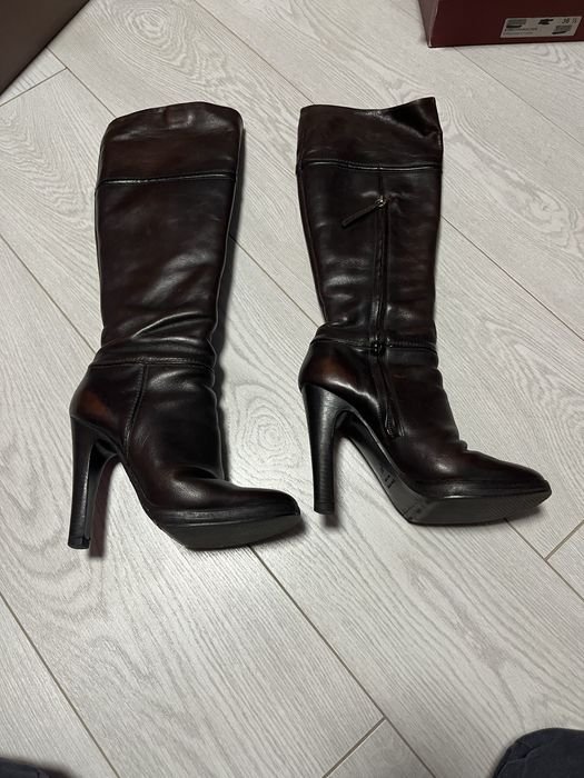 Femme Roberto Cavalli Bottes Marron Cuir 37