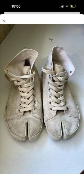 Унисекс Maison Margiela Кроссовки Белые Кожа 39.5