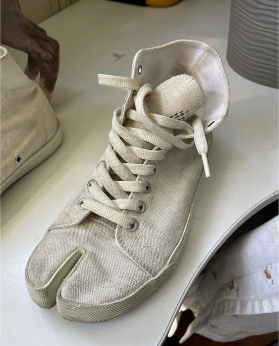 Унисекс Maison Margiela Кроссовки Белые Кожа 39.5