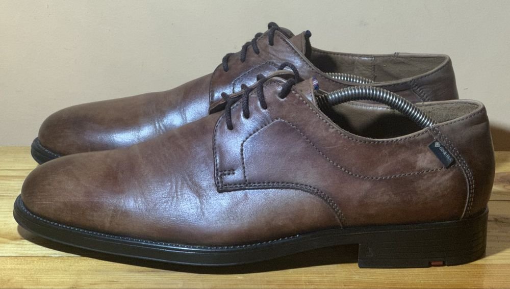 Men Lloyd Heels Brown Leather 42