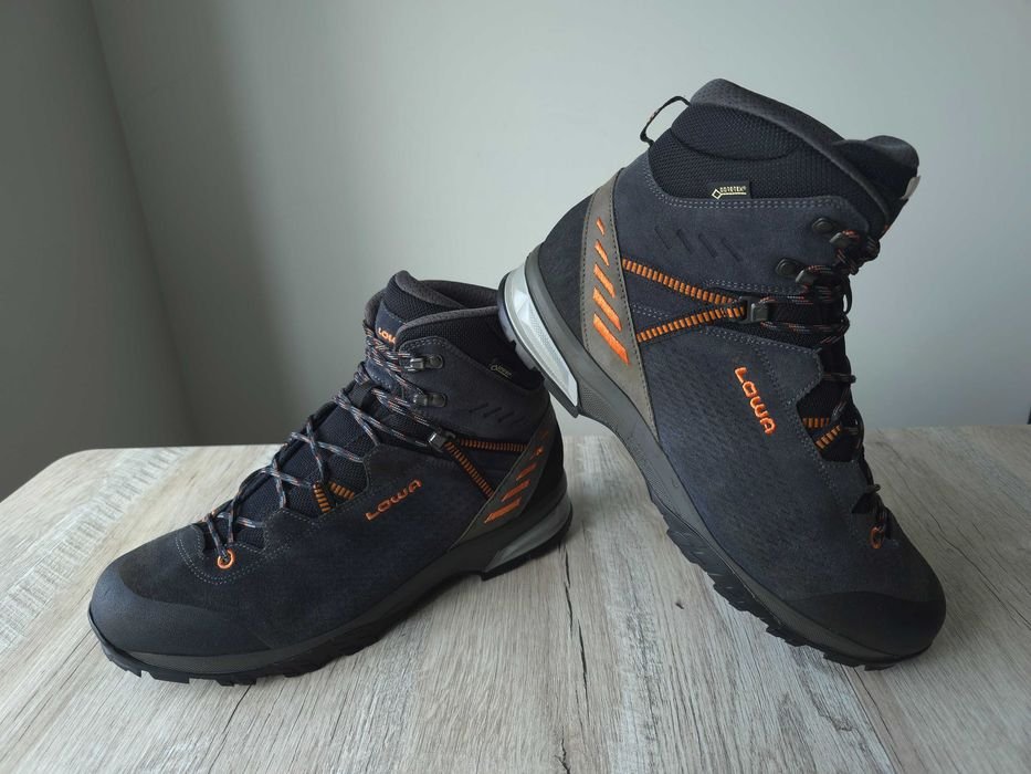 Uomo LOWA Stivali Blu Navy 44