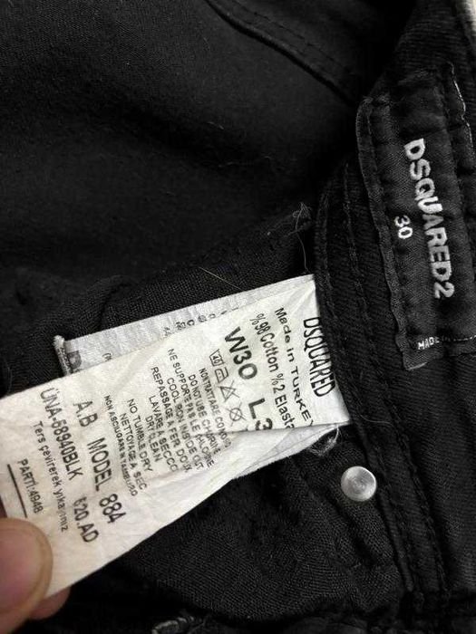 Men Dsquared² Jeans Black Denim 32