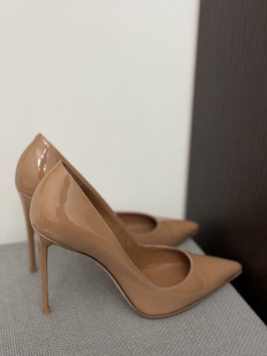 Frauen Absätze Beige 37