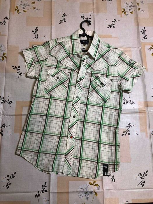 Uomo G-Star RAW Camicia Multicolore Cotone 36