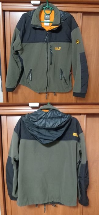 Мужская Jack Wolfskin Флисовая Куртка Разноцветная