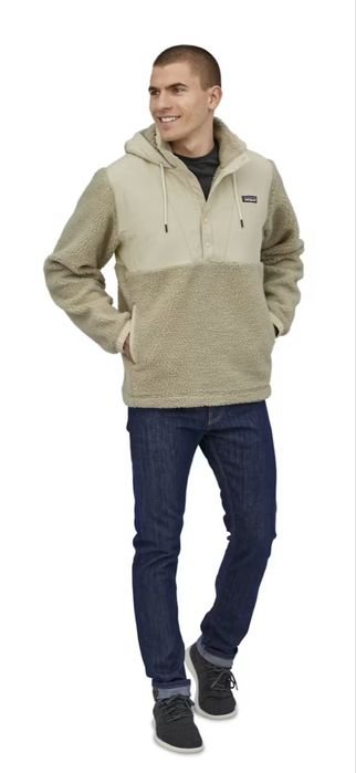 Men Patagonia Anorak Beige 40