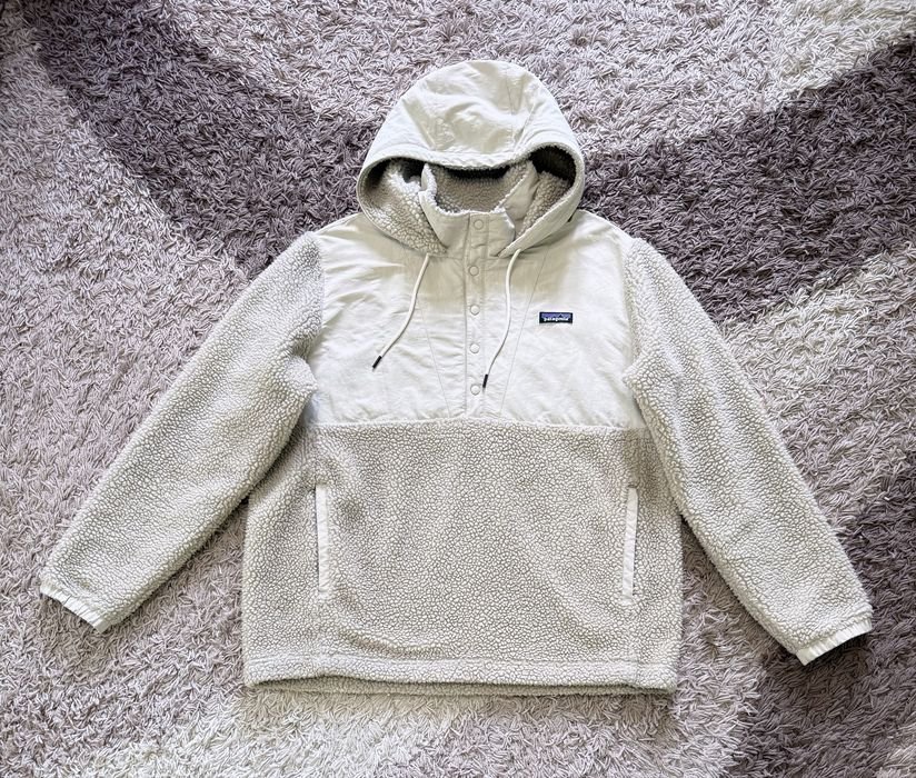 Men Patagonia Anorak Beige 40
