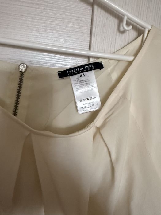 Donna Patrizia Pepe Camicia Crema Seta 40