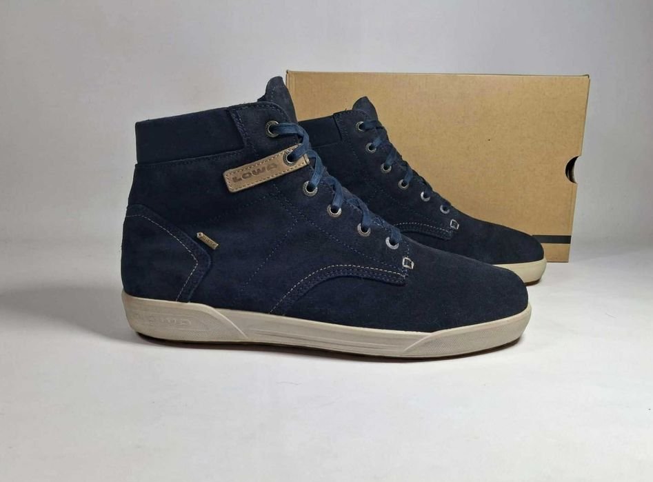 Men LOWA Boots Navy 46