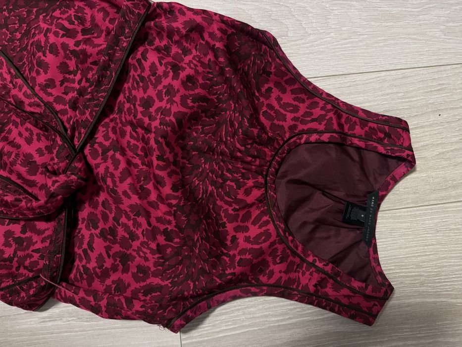 Femme Marc by Marc Jacobs Robe Bourgogne Soie 36
