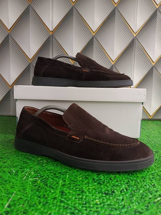Men Lloyd Loafers Brown Suede 43