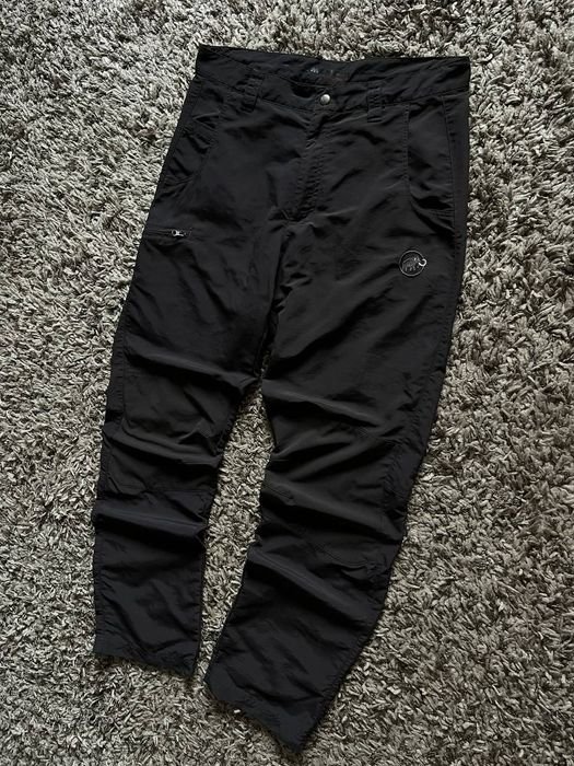 Men Mammut Trousers Tactical Black Unknown S-M