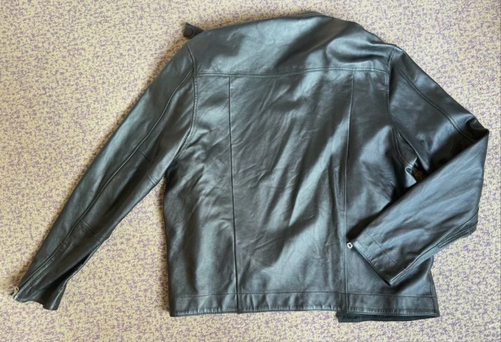 Homme Paul Smith Veste Noire Cuir 44
