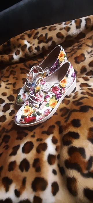 Женские Туфли Різнокольоровий Шкірзам 39