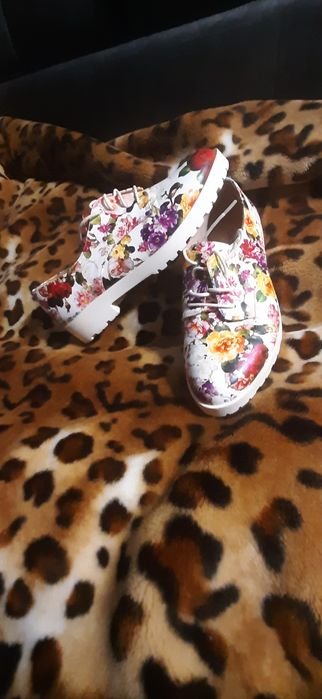 Женские Туфли Різнокольоровий Шкірзам 39