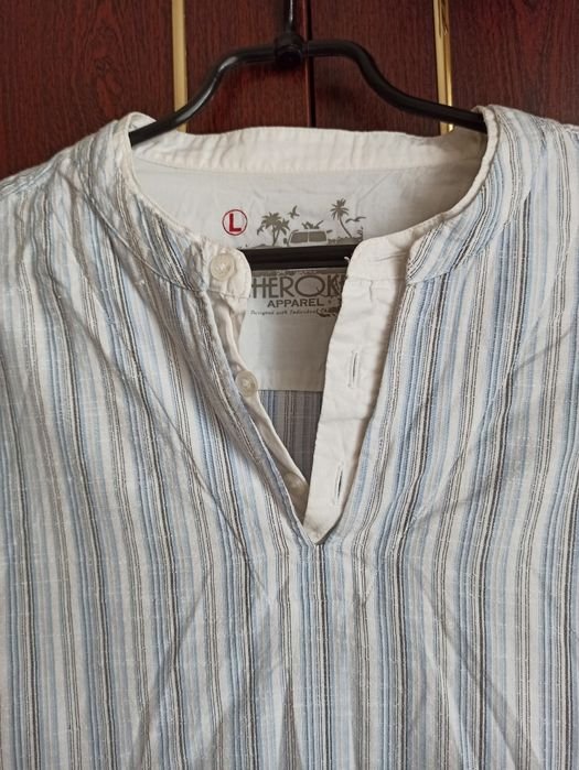 Мужской Cherokee Рубашка Многоцветный Хлопок 40