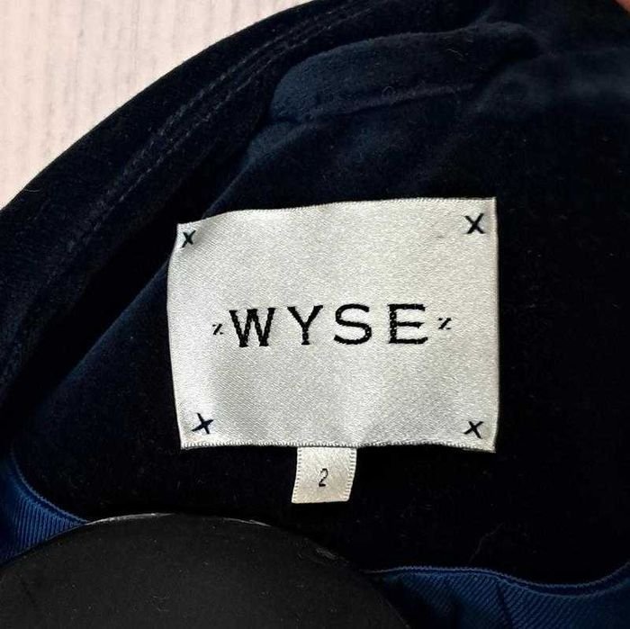 Женский Wyse London Пиджак Тёмно-синий Хлопок 38