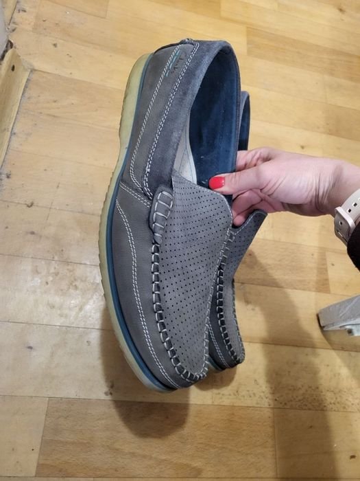 Men Clarks Loafers Leather 45