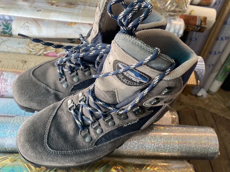 Uomo Meindl Stivali Grigio Altro 41