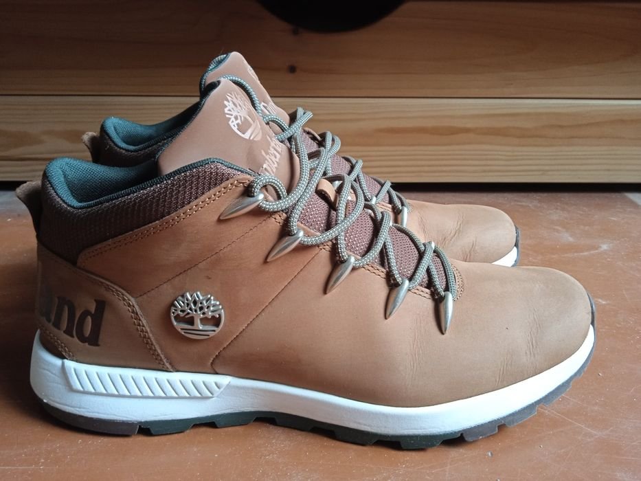 Uomo Timberland Stivali Marrone 45