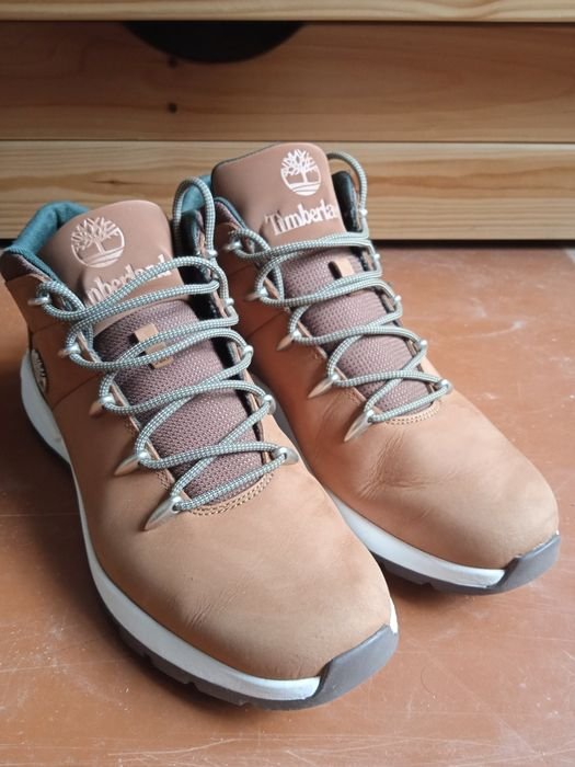 Uomo Timberland Stivali Marrone 45