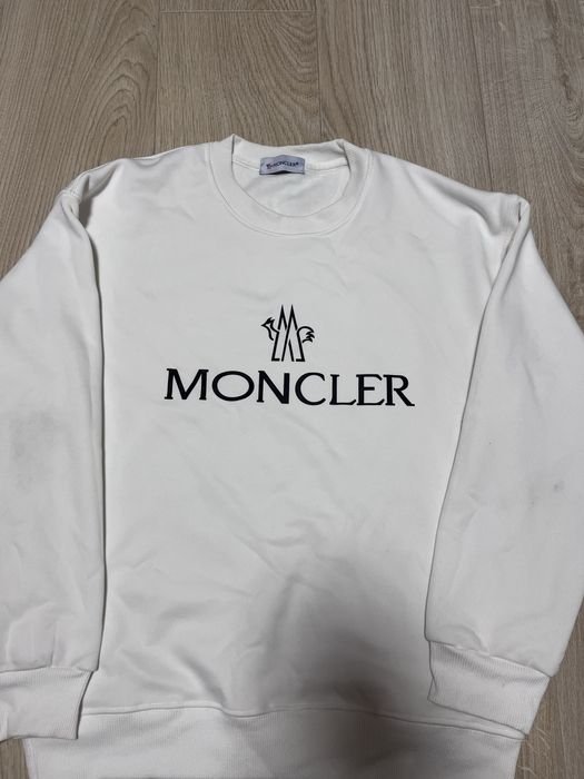 Men Moncler Sweater White 38