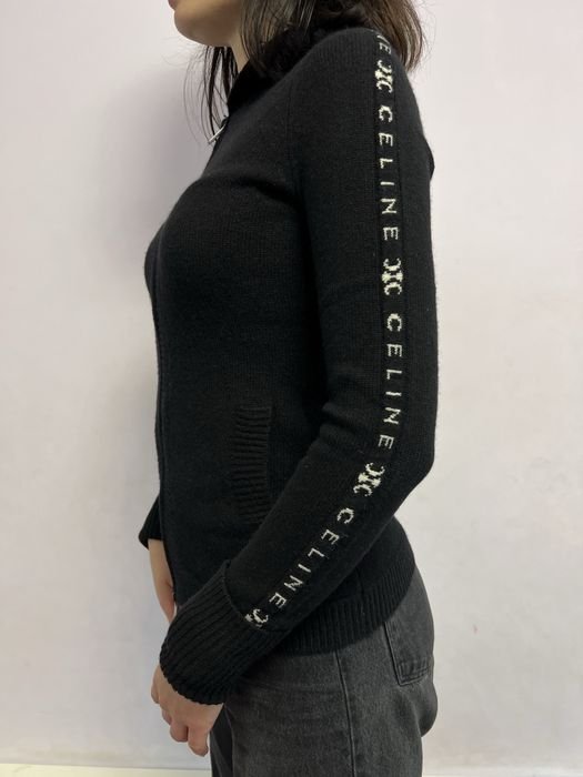 Женский Celine Свитер Чёрный Кашемир 36