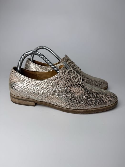 Women Gabor Heels Gold Leather 40