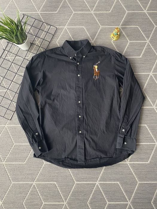 Men Ralph Lauren Shirt Black  