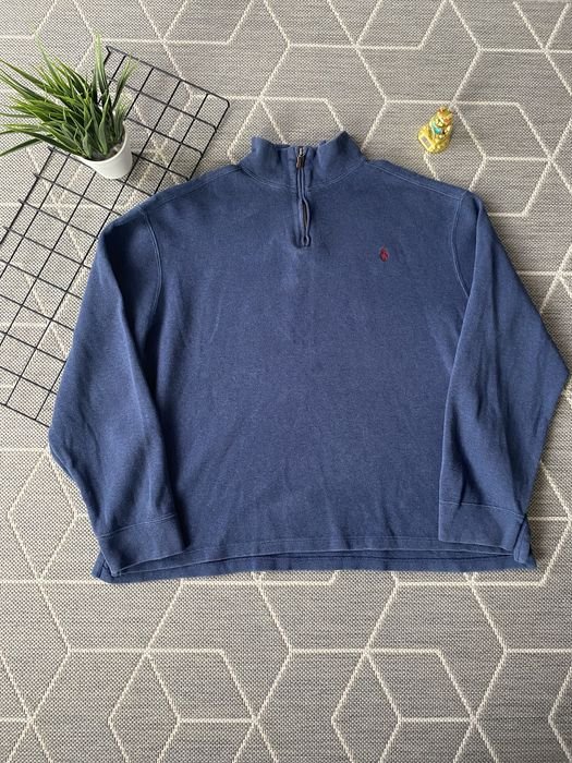 Men Ralph Lauren Sweater Navy 1/4 Zip XXL